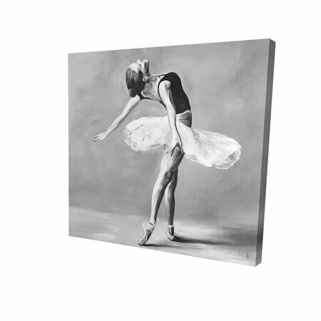 BEGIN HOME DECOR 32 x 32 in. Classic Ballet Dancer-Print on Canvas 2080-3232-SP23